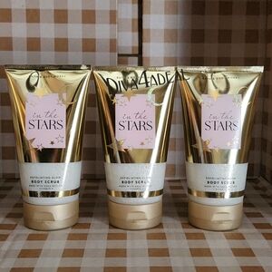 3x Bath & Body Works IN THE STARS Body Scrubs